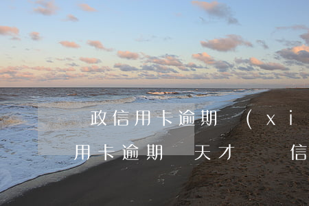 郵政信用卡逾期協(xié)商案例(郵政信用卡逾期幾天才會對信用造成影響)