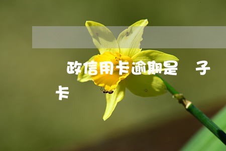 郵政信用卡逾期是騙子嗎(投訴郵儲銀行信用卡)