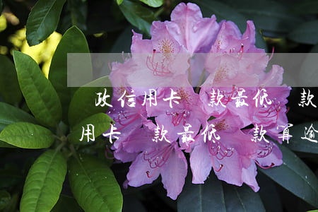 郵政信用卡還款最低還款算逾期嗎-郵政信用卡還款最低還款算逾期嗎怎么辦