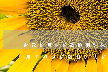 郵政信用卡還款逾期5天(郵儲(chǔ)信用卡超過還款日2天還)