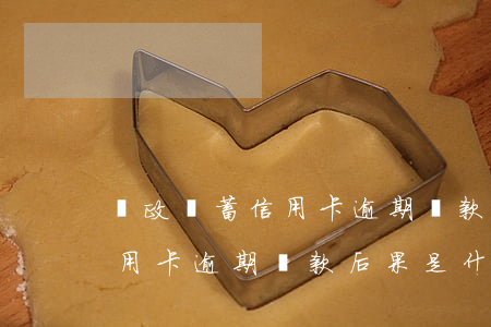 郵政儲蓄信用卡逾期還款后果-郵政儲蓄信用卡逾期還款后果是什么