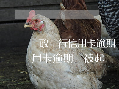 郵政銀行信用卡逾期會被起訴嗎(郵政銀行信用卡逾期會被起訴嗎)