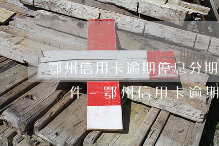 鄂州信用卡逾期停息分期申請(qǐng)條件-鄂州信用卡逾期停息分期申請(qǐng)條件是什么
