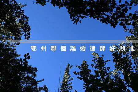 鄂州哪個離婚律師好(湖北鄂州律師咨詢電話)