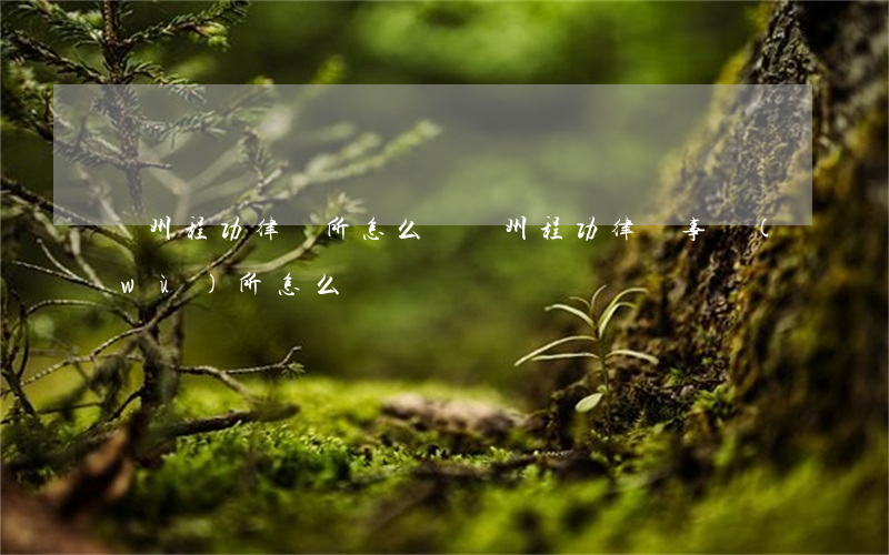 鄭州程功律師所怎么樣(鄭州程功律師事務(wù)所怎么樣)