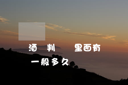 酒駕判決書里面有賠償嗎(酒駕起訴和判決書一般多久)