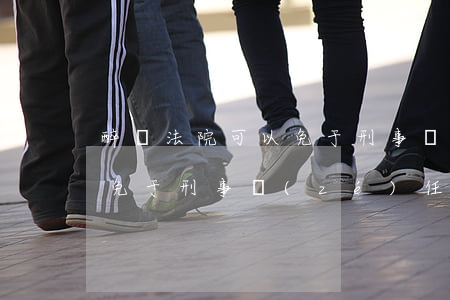 醉駕法院可以免于刑事處罰嗎(醉駕法院可以免于刑事責(zé)任)
