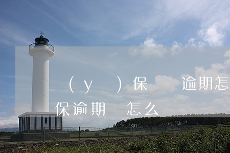 醫(yī)保繳費逾期怎么申報(醫(yī)保逾期會怎么樣)