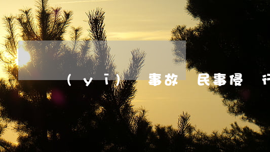 醫(yī)療事故與民事侵權行為