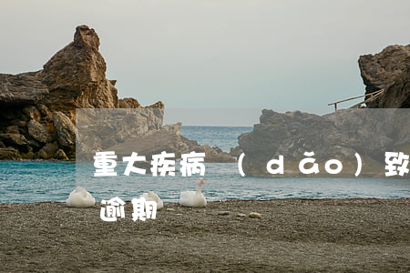 重大疾病導(dǎo)致網(wǎng)貸逾期