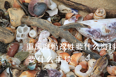 重庆离婚改姓要什么资料(离婚的孩子改姓需要什么手续)