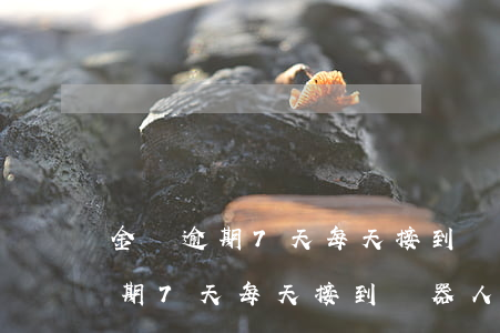 金條逾期7天每天接到機器人電話-金條逾期7天每天接到機器人電話怎么辦