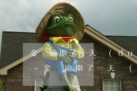 金條逾期了一天對(duì)征信影響大嗎-金條逾期了一天對(duì)征信影響大嗎知乎