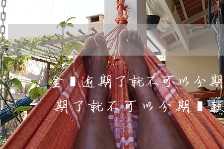 金條逾期了就不可以分期還款了嗎-金條逾期了就不可以分期還款了嗎為什么