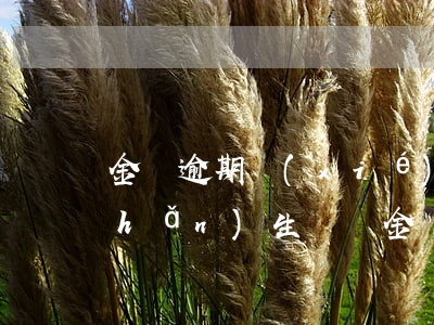 金條逾期協(xié)商還款后還會產(chǎn)生違約金嗎-金條逾期協(xié)商還本金