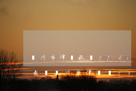 銀川市律師收費(fèi)指導(dǎo)意見(銀川市律師協(xié)會(huì))
