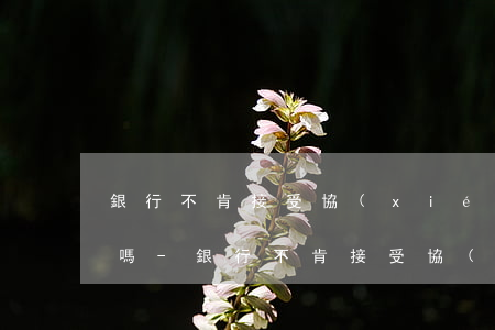 銀行不肯接受協(xié)商還款可以投訴嗎-銀行不肯接受協(xié)商還款可以投訴嗎有用嗎