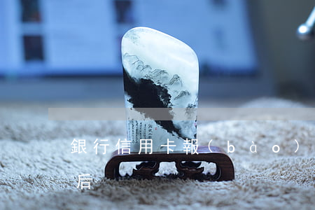 銀行信用卡報(bào)案協(xié)商后