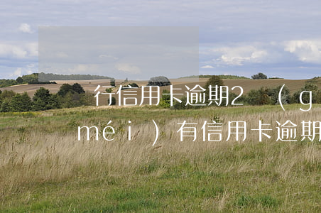 銀行信用卡逾期2個(gè)月后果(有沒(méi)有信用卡逾期兩年的)