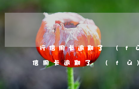 銀行信用卡逾期了復(fù)利滾雪球 銀行信用卡逾期了復(fù)利滾雪球