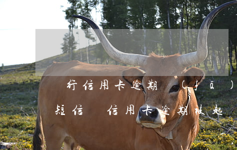 銀行信用卡逾期發(fā)短信要起訴 收到短信說信用卡逾期被起訴