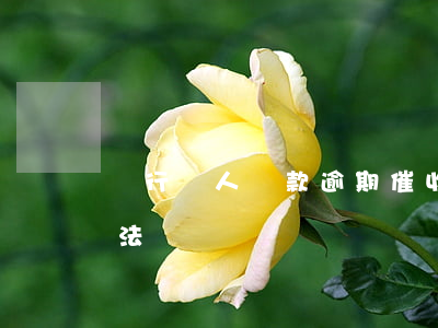 銀行個人貸款逾期催收(個貸逾期催收管理辦法)