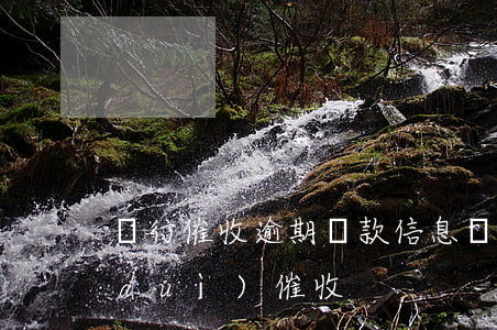 銀行催收逾期貸款信息(貸款逾期如何面對(duì)催收)