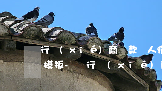 銀行協(xié)商還款個人情況說明怎么寫模板-銀行協(xié)商還款個人情況說明怎么寫模板圖片