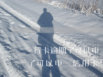 銀行卡逾期了可以申請信用卡嗎(銀行卡逾期了可以申請信用卡嗎嘛)