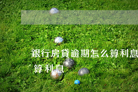 銀行房貸逾期怎么算利息(銀行貸款逾期怎么算利息)