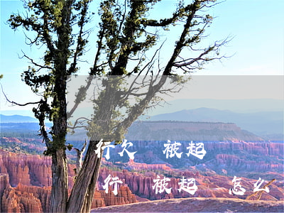 銀行欠錢被起訴沒錢還會(huì)怎樣(欠銀行錢被起訴怎么辦)