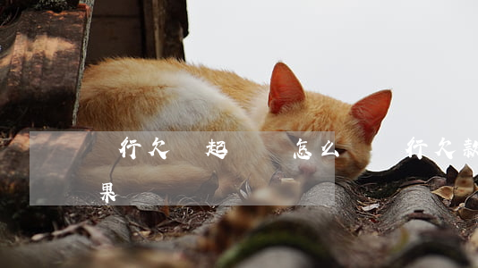 銀行欠錢起訴會怎么樣(銀行欠款被起訴的后果)