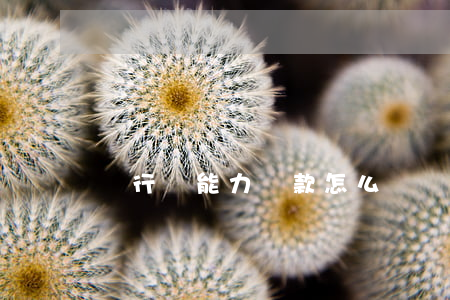 銀行沒能力還款怎么辦（銀行沒能力還款怎么辦）