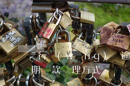 銀行網(wǎng)貸逾期處理方案(銀行逾期貸款處理方式)
