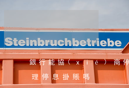銀行能協(xié)商停息掛賬嗎(銀行能辦理停息掛賬嗎)