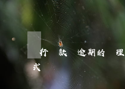 銀行貸款對逾期的處理(銀行逾期貸款處理方式)