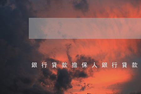銀行貸款擔保人(銀行貸款擔保人承擔的責任)