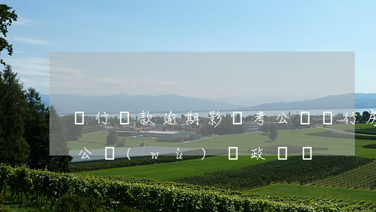 銀行貸款逾期影響考公嗎(銀行房貸逾期影響公務(wù)員政審嗎)