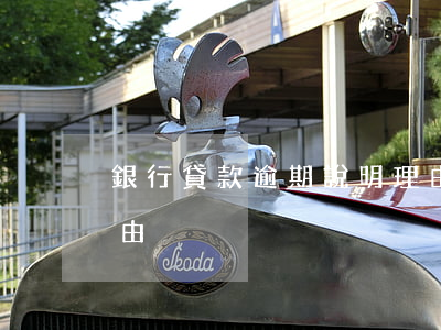 銀行貸款逾期說明理由-向銀行說明逾期理由