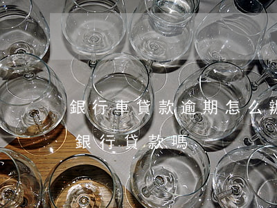 銀行車貸款逾期怎么辦(車貸有過逾期,可以從銀行貸款嗎)