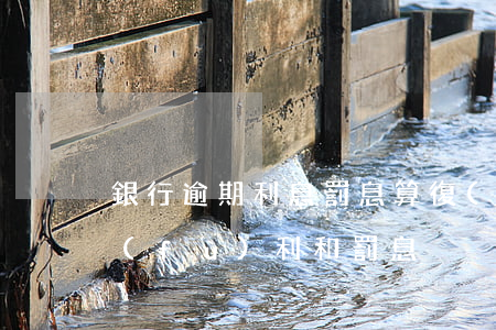 銀行逾期利息罰息算復(fù)利嗎(銀行復(fù)利和罰息)