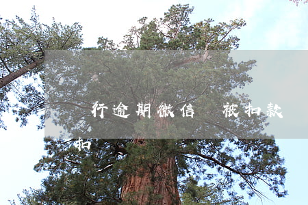 銀行逾期微信會被扣款嗎(貸款逾期會從微信扣錢)