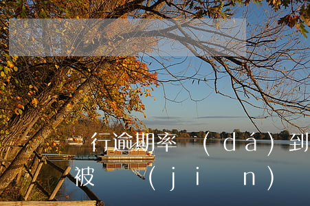 銀行逾期率達(dá)到多少會(huì)被銀監(jiān)會(huì)查-銀行逾期率達(dá)到多少會(huì)被銀監(jiān)會(huì)查到
