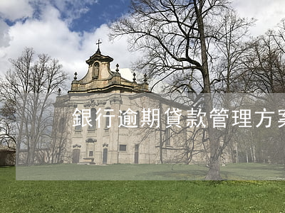 銀行逾期貸款管理方案 銀行逾期貸款管理方案