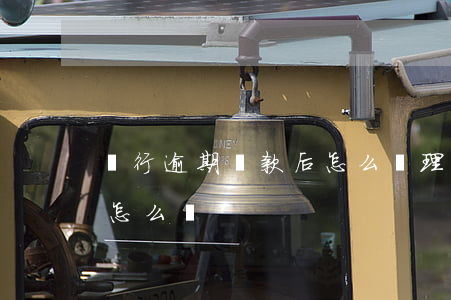 銀行逾期還款后怎么處理(銀行還款逾期一天怎么辦)