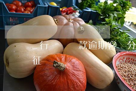 銀行針對貸款逾期客戶(分析貸款逾期客戶特征)