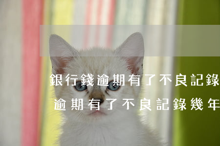 銀行錢逾期有了不良記錄幾年消除-銀行錢逾期有了不良記錄幾年消除了