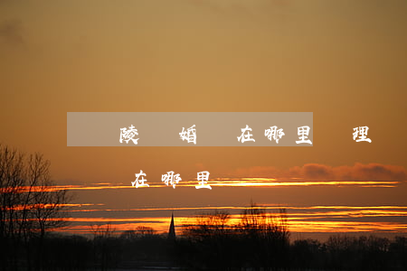 銅陵離婚證在哪里辦理(銅陵結(jié)婚證在哪里辦)