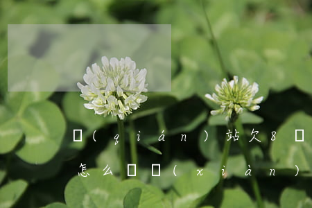 錢(qián)站欠8萬(wàn)還不上怎么辦(現(xiàn)在錢(qián)站不還怎么辦)