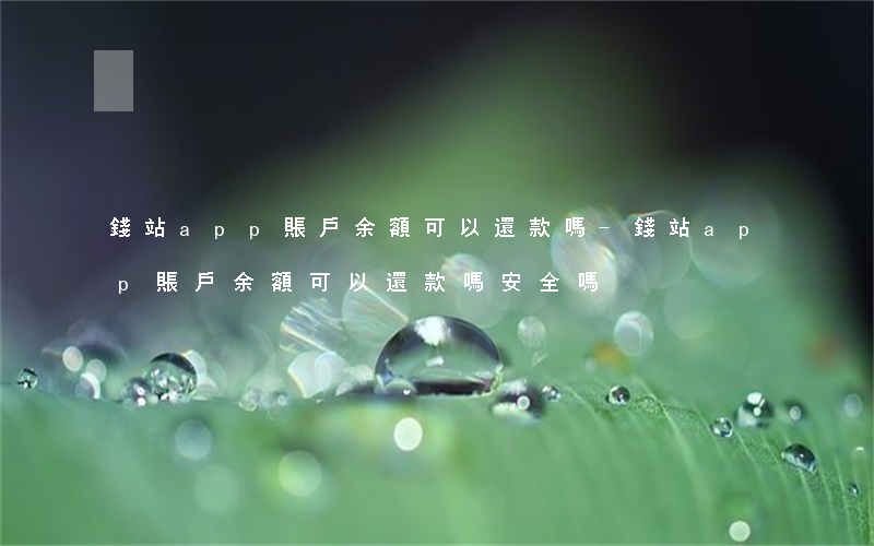 錢站app賬戶余額可以還款嗎-錢站app賬戶余額可以還款嗎安全嗎